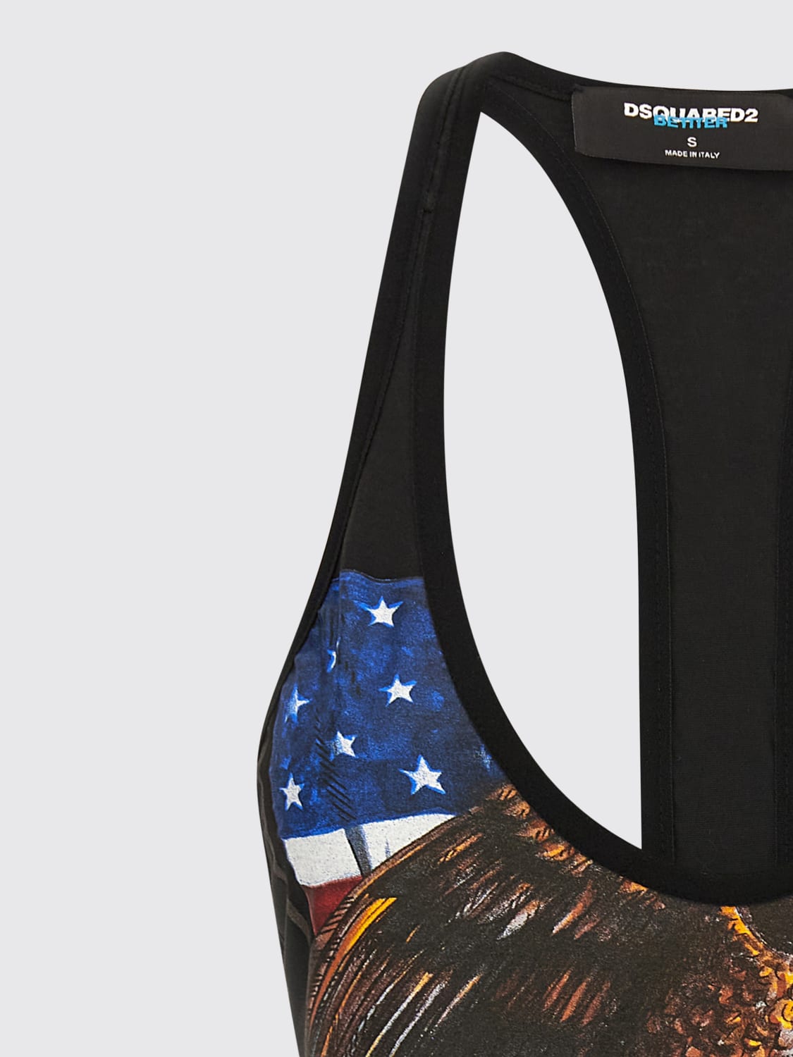 DSQUARED2 TOP: Top woman Dsquared2, Black - Img 3