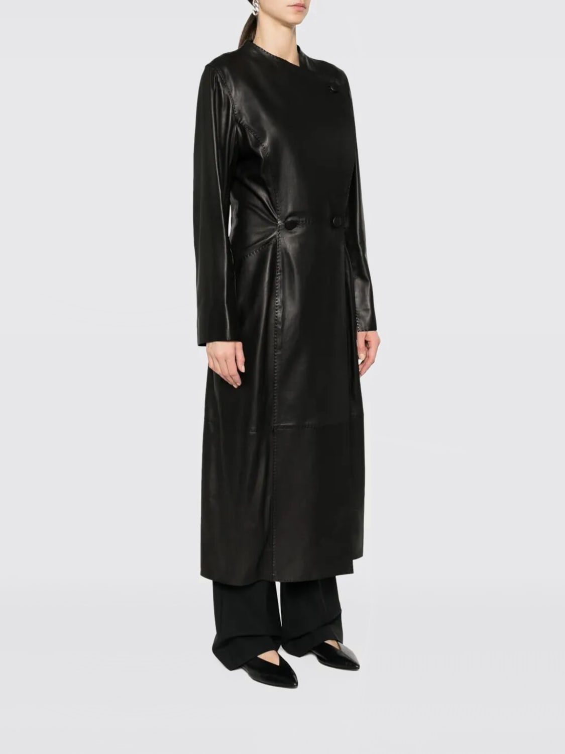 BY MALENE BIRGER COAT: Coat woman by Malene Birger, Black - Img 2