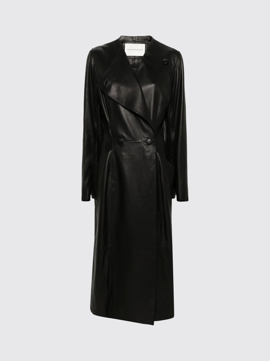 BY MALENE BIRGER COAT: Coat woman by Malene Birger, Black - Img 3
