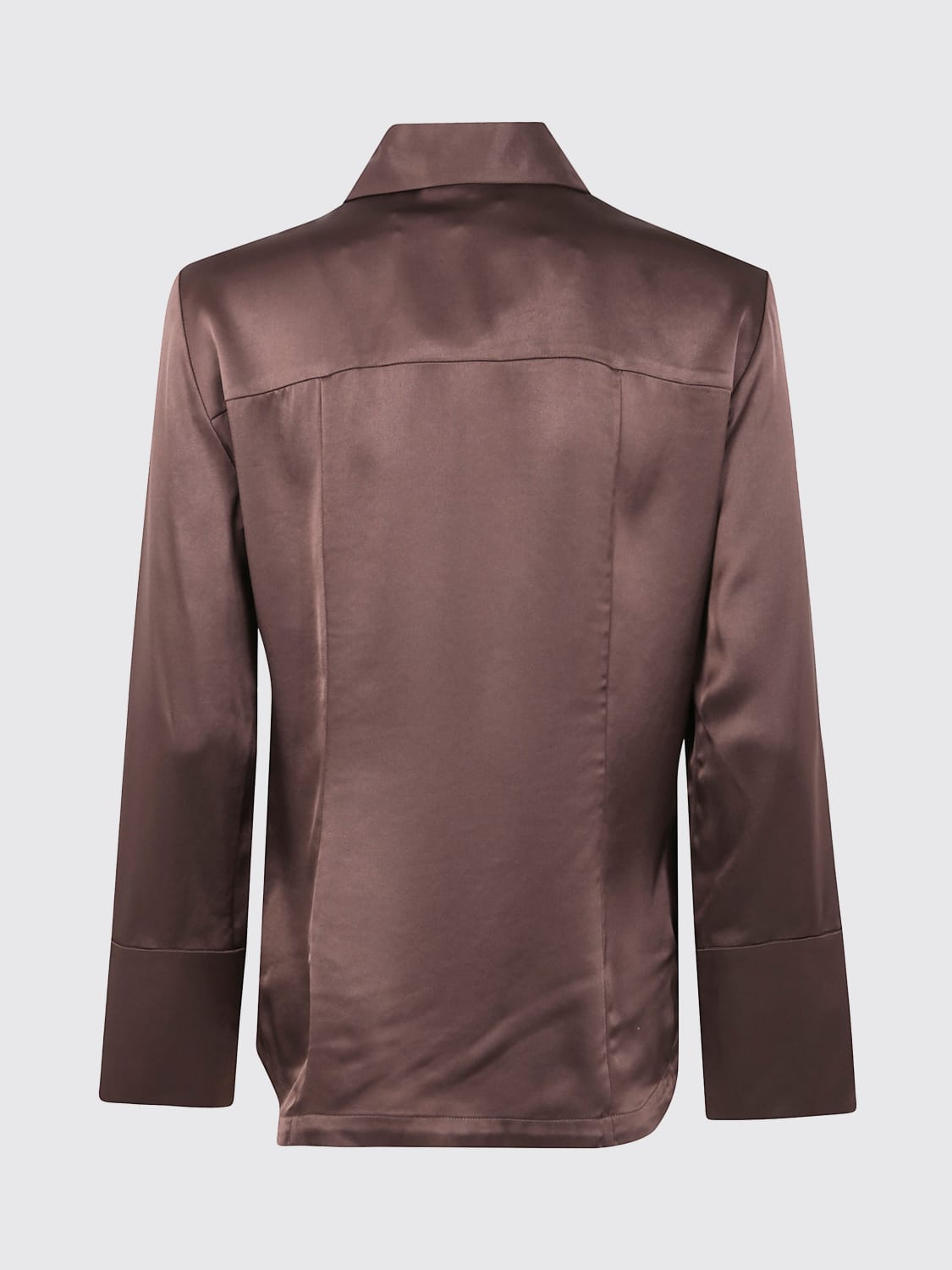 BY MALENE BIRGER HEMDBLUSE: Hemdbluse damen by Malene Birger, Braun - Img 2