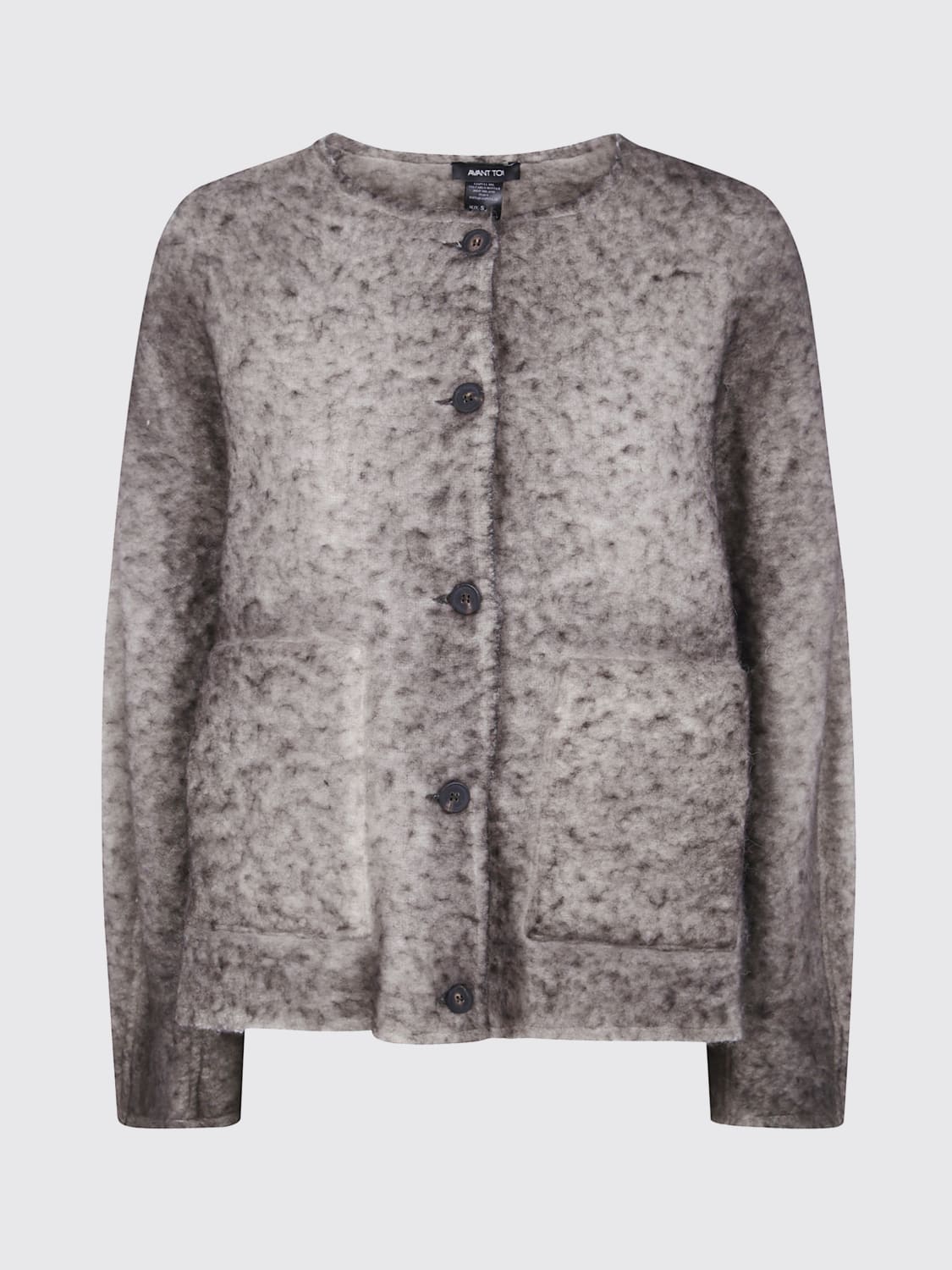 AVANT TOI SWEATER: Jacket woman Avant Toi, Grey - Img 1