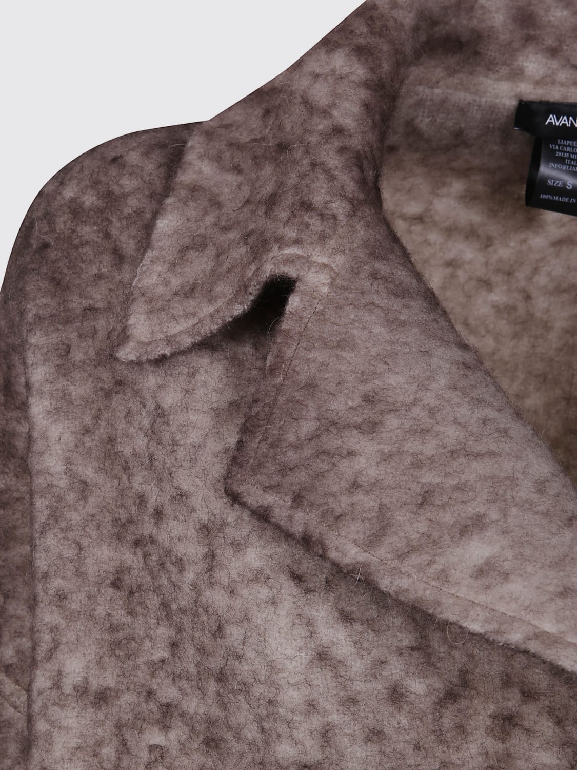 AVANT TOI MANTEAU: Manteau femme Avant Toi, Marron - Img 3