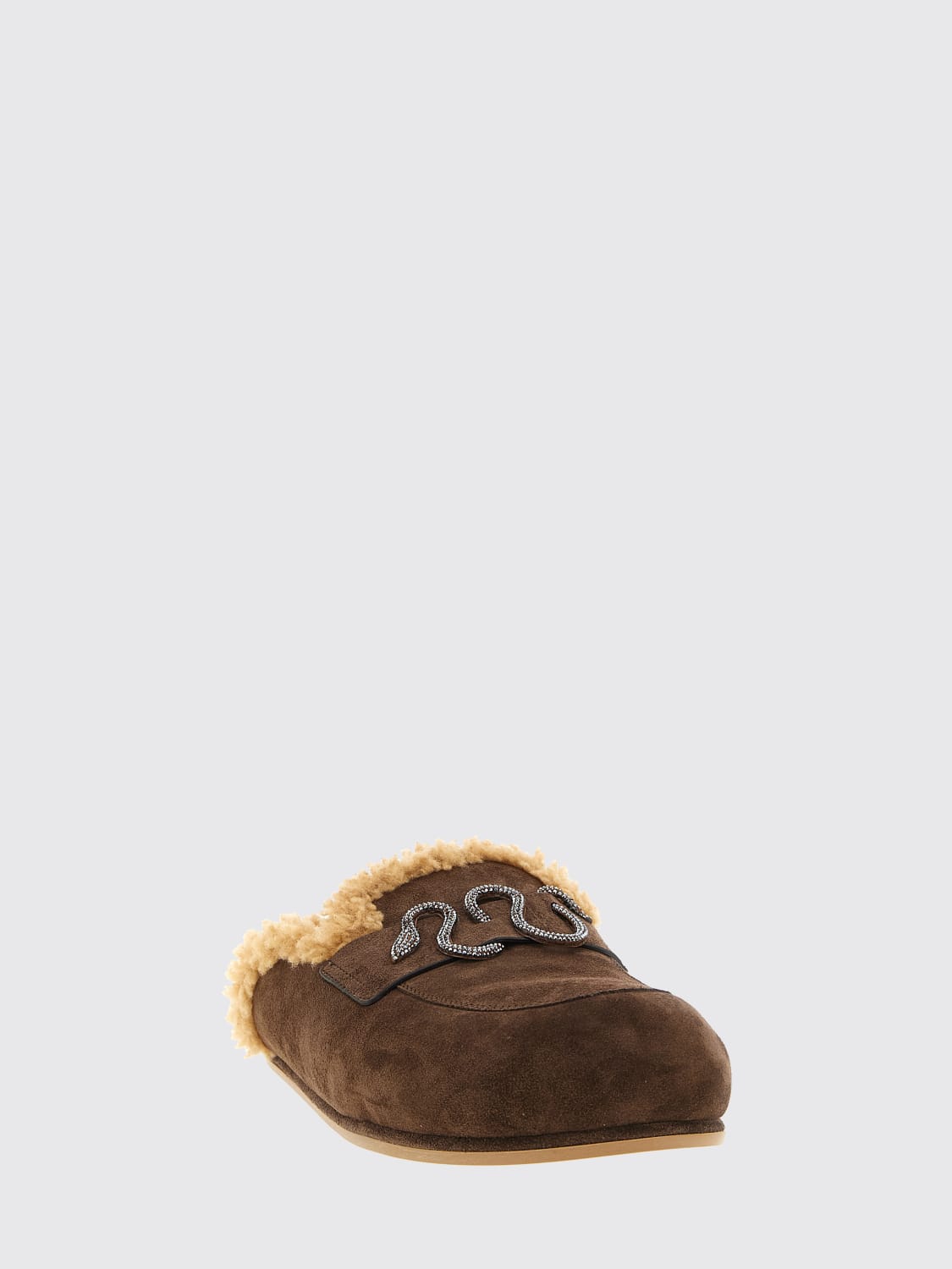 RENE CAOVILLA SHOES: Shoes woman Rene Caovilla, Brown - Img 2