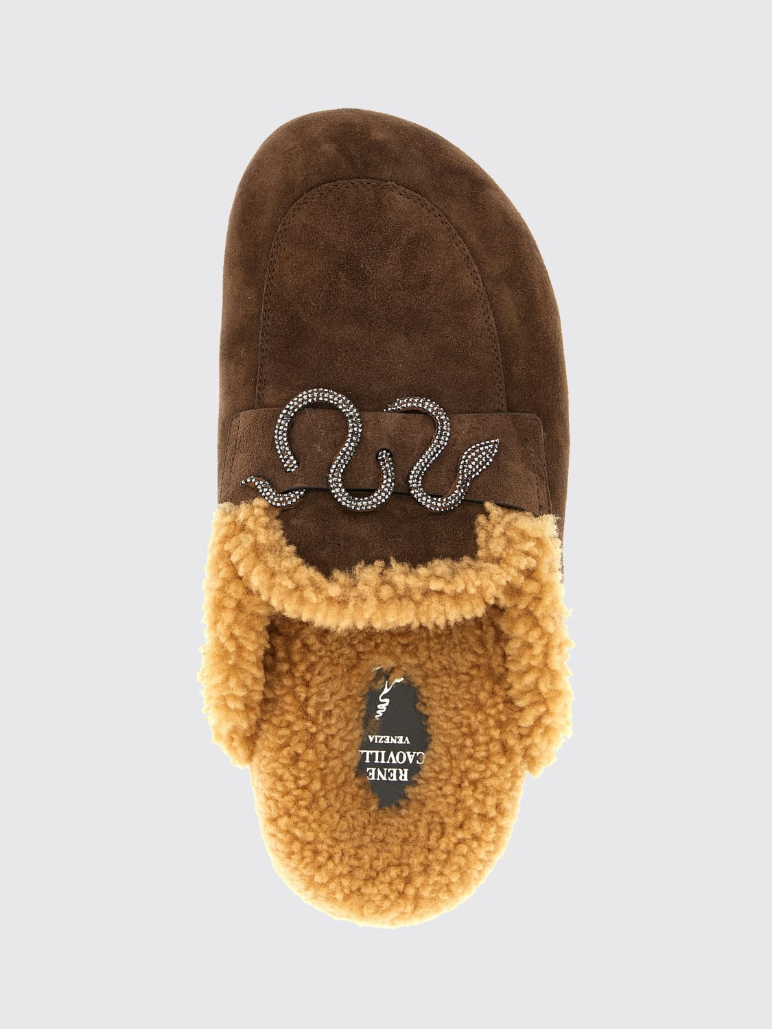 RENE CAOVILLA SHOES: Shoes woman Rene Caovilla, Brown - Img 4