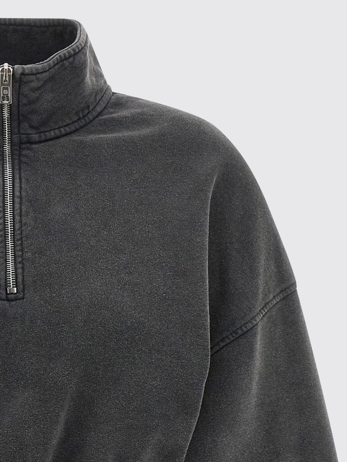 T BY ALEXANDER WANG SUDADERA: Jersey mujer T by Alexander Wang, Gris - Img 4