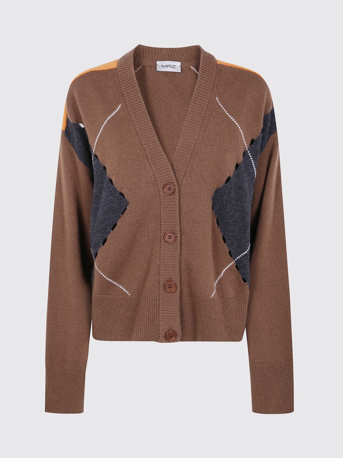 MRZ PULL: Pull femme Mrz, Marron - Img 1