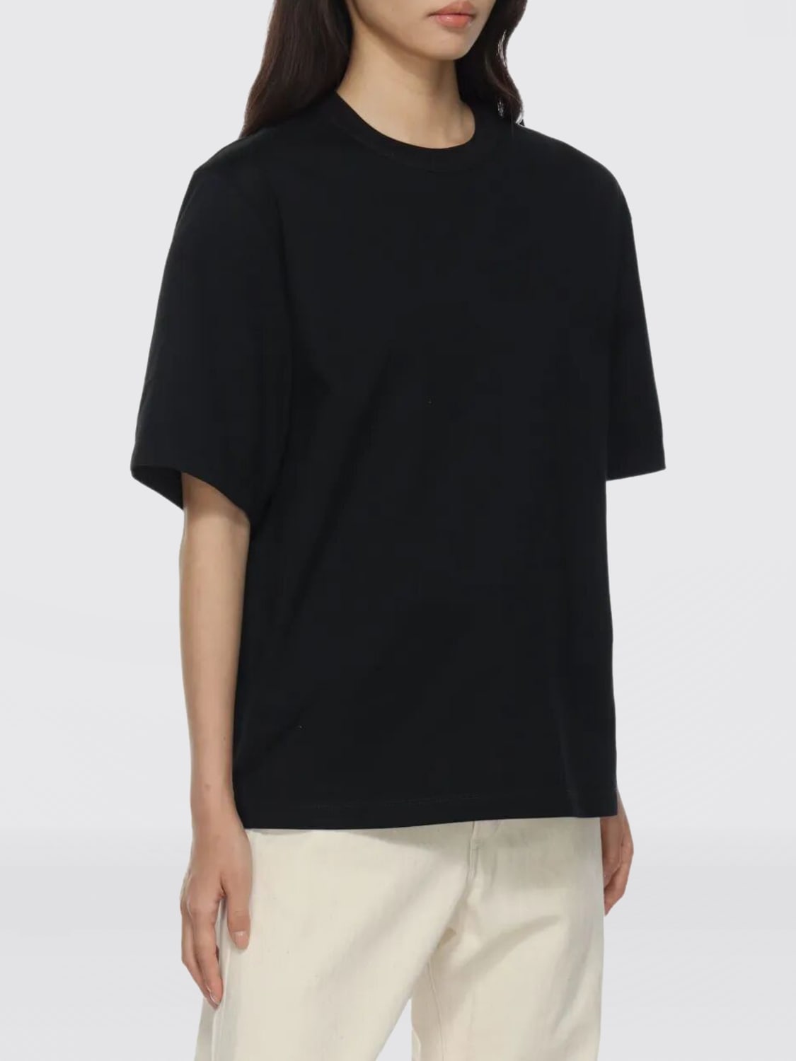 CARVEN T-SHIRTS: T-shirts in cotone basic Carven, Nero - Img 3