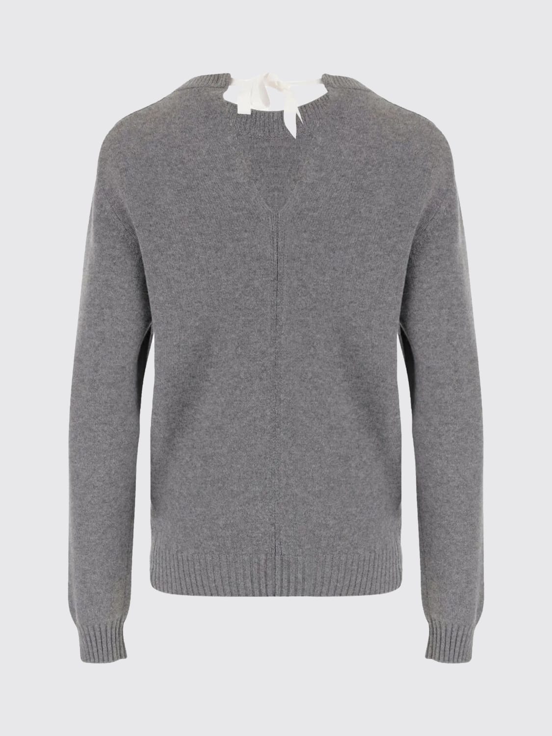 CARVEN MAGLIA: Pullover girocollo Carven in cashmere , Grigio - Img 1