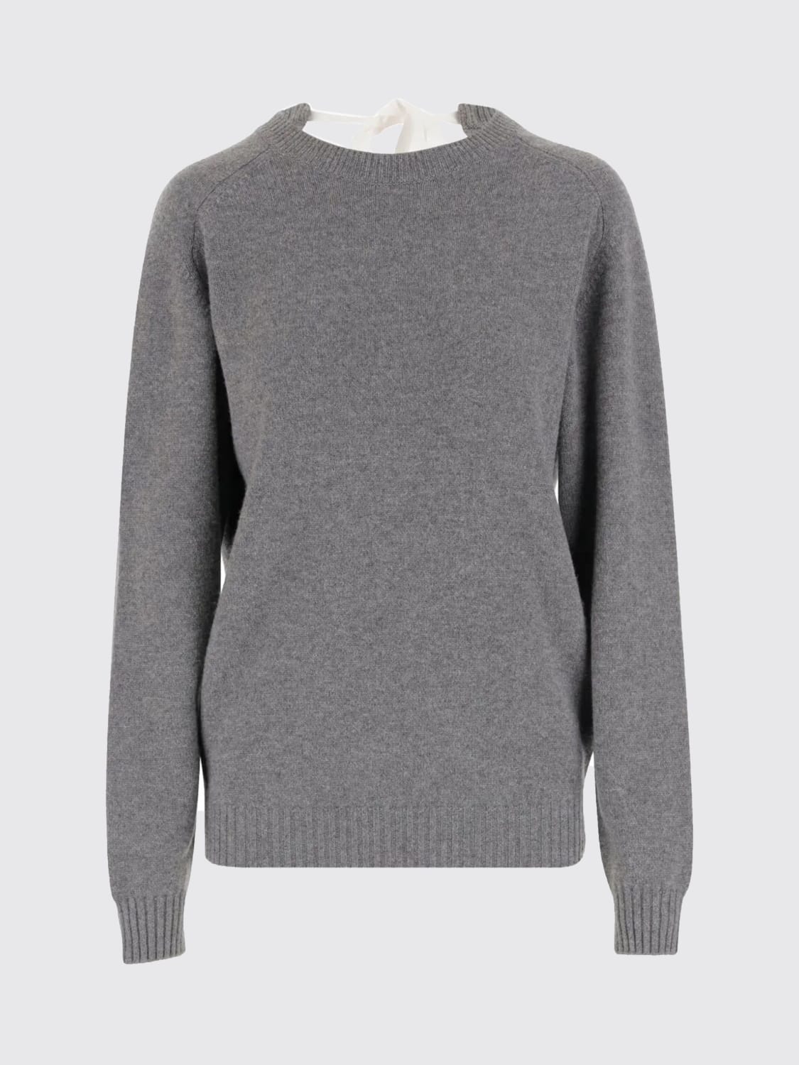 CARVEN MAGLIA: Pullover girocollo Carven in cashmere , Grigio - Img 2