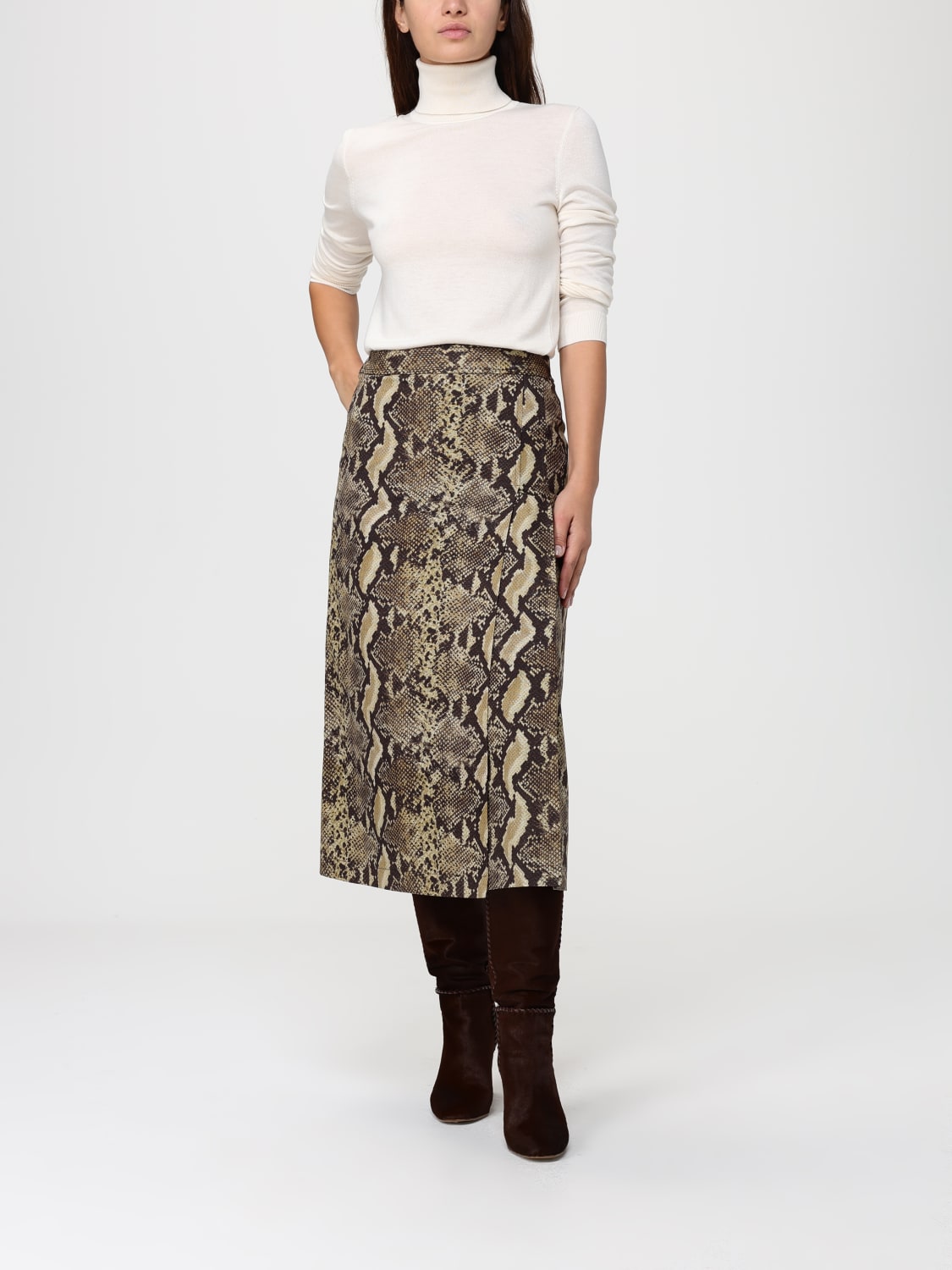 ASPESI SKIRT: Skirt woman Aspesi, Multicolor - Img 2