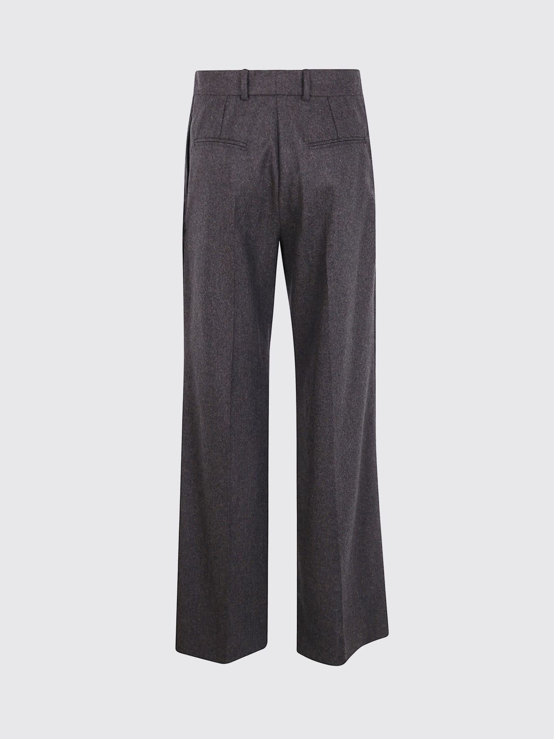 CARVEN PANTALONI: Pantalone Carven in lana vergine , Grigio - Img 2