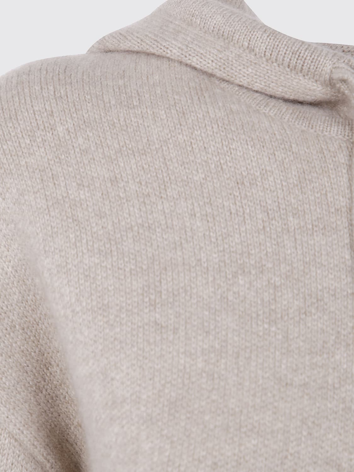 GUEST IN RESIDENCE FELPA: Felpa Guest In Residence in maglia di cashmere , Beige - Img 3