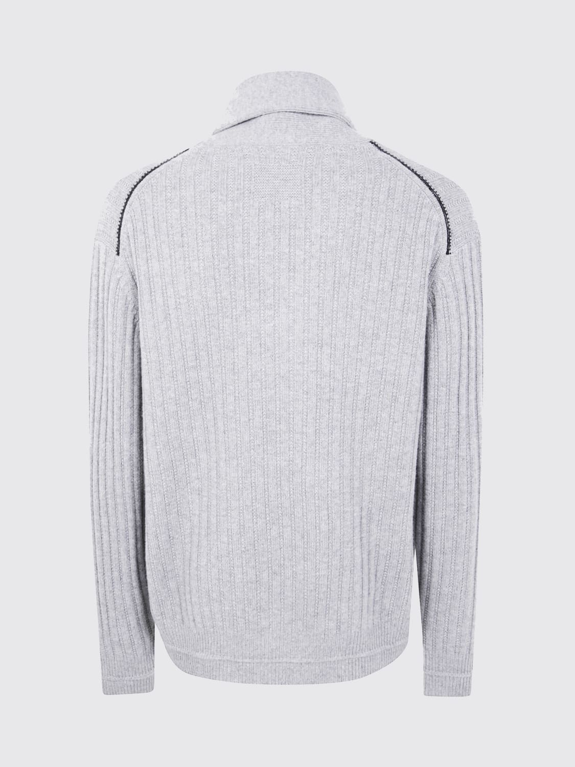 GUEST IN RESIDENCE PULLOVER: Pullover herren Guest In Residence, Grau - Img 2