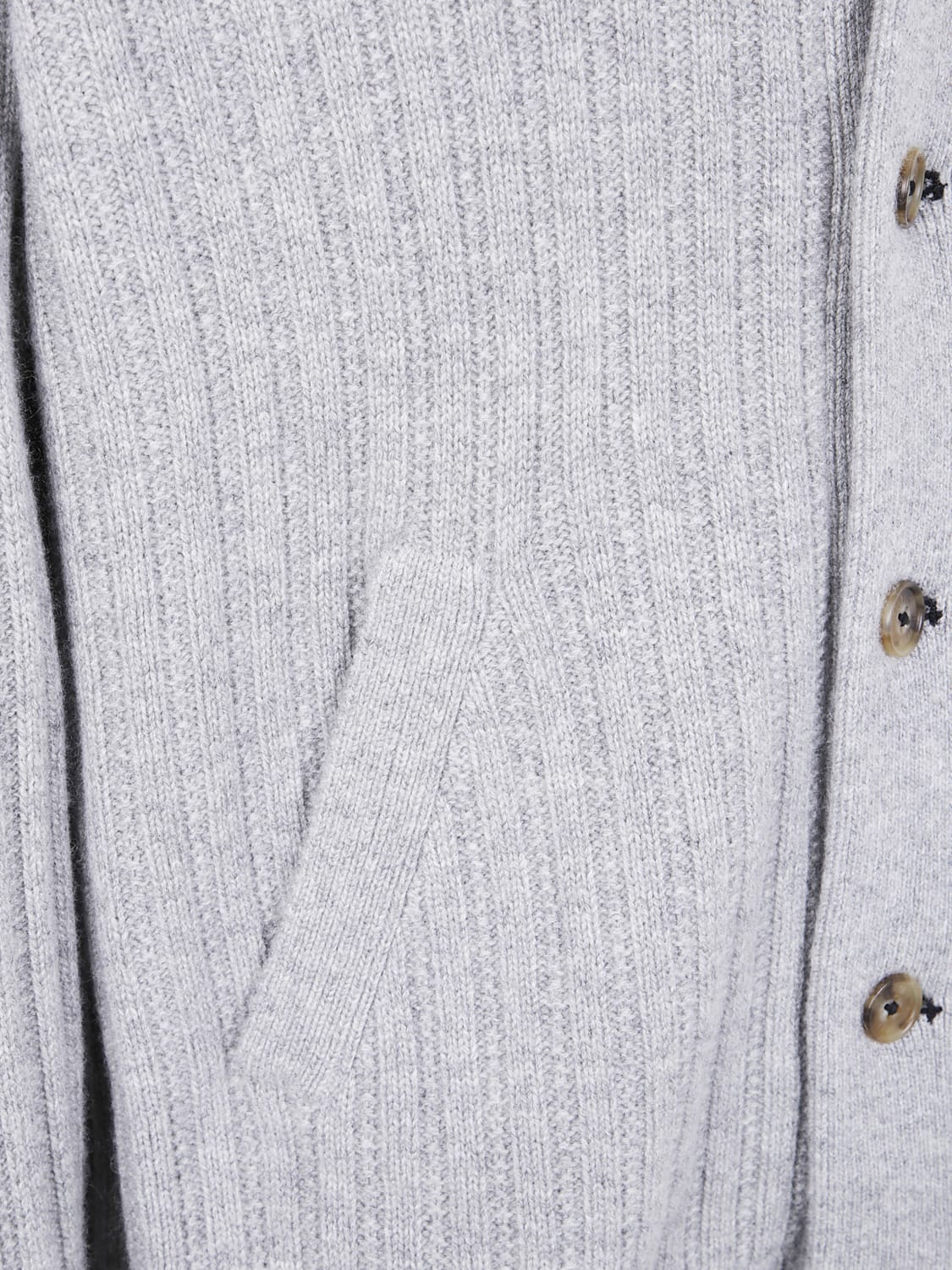 GUEST IN RESIDENCE PULLOVER: Pullover herren Guest In Residence, Grau - Img 3