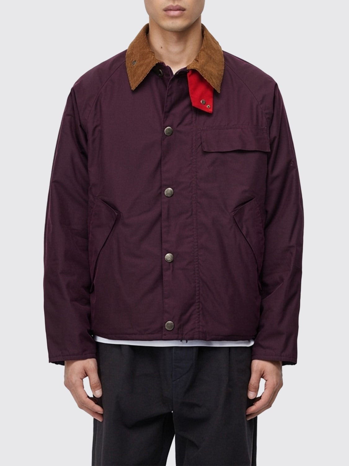 BARBOUR JACKET: Jacket men Barbour, Violet - Img 1