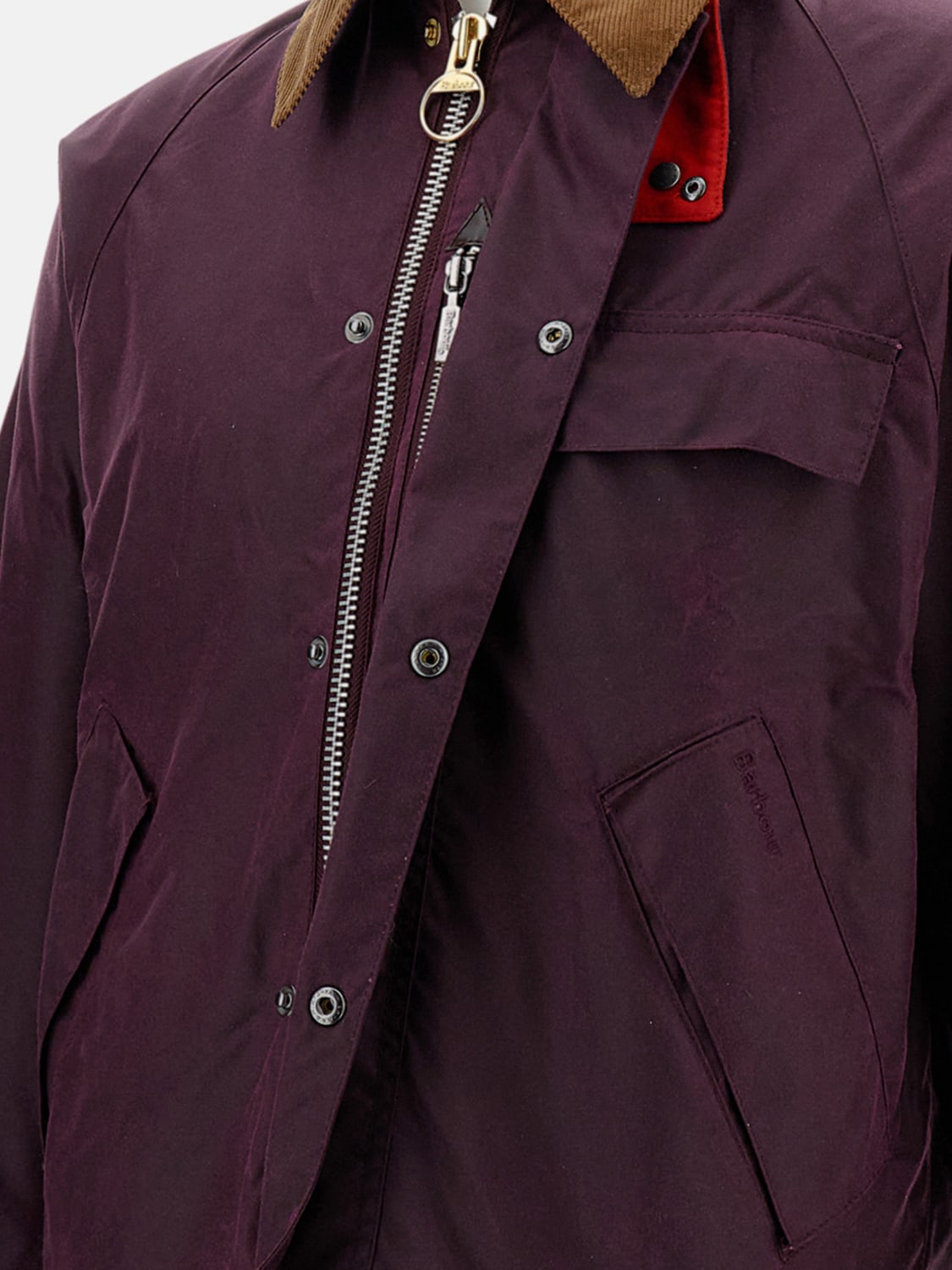 BARBOUR JACKET: Jacket men Barbour, Violet - Img 4