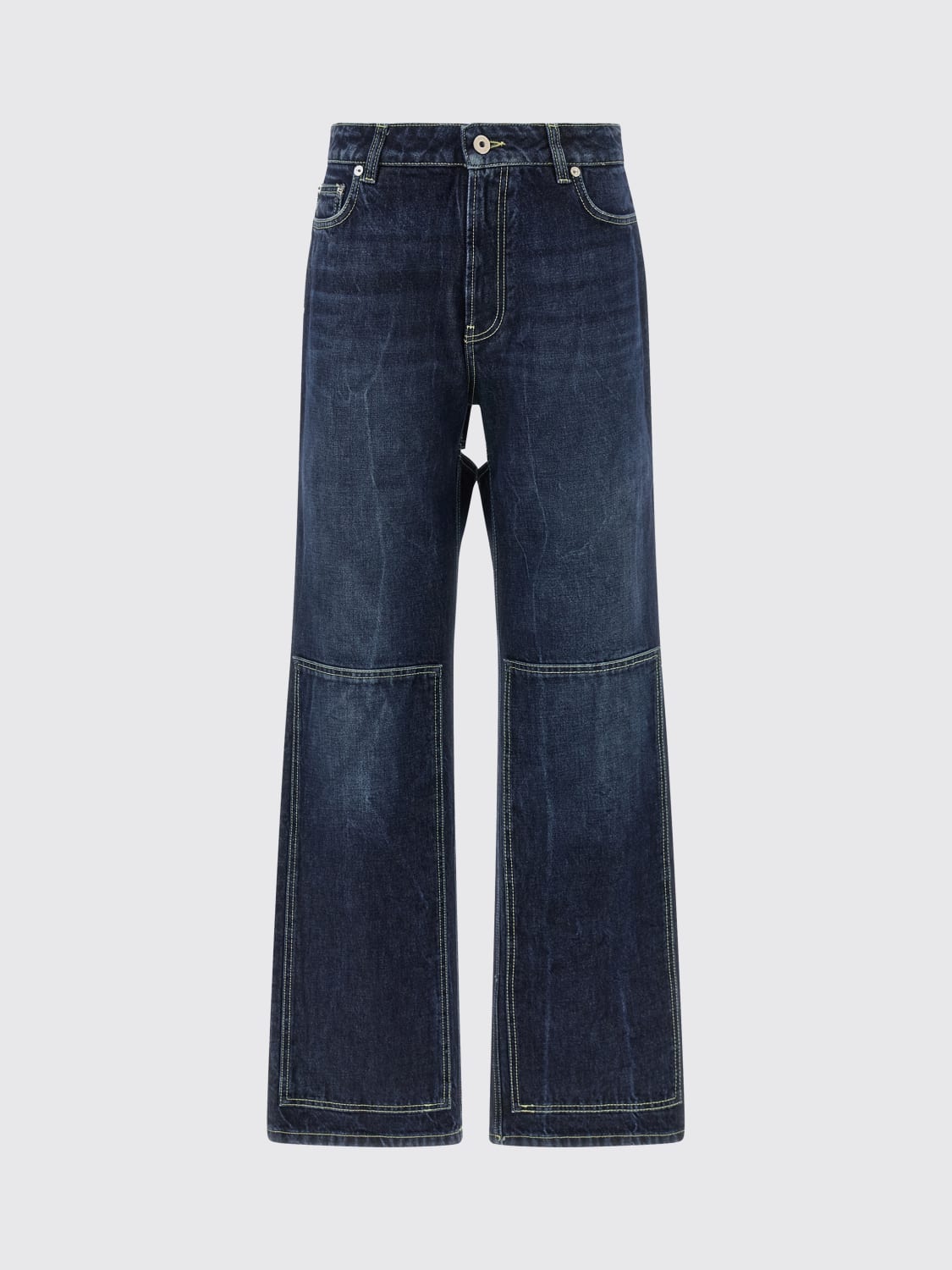 JEAN PAUL GAULTIER 牛仔裤: 牛仔裤 女士 Jean Paul Gaultier, 蓝色 - Img 1