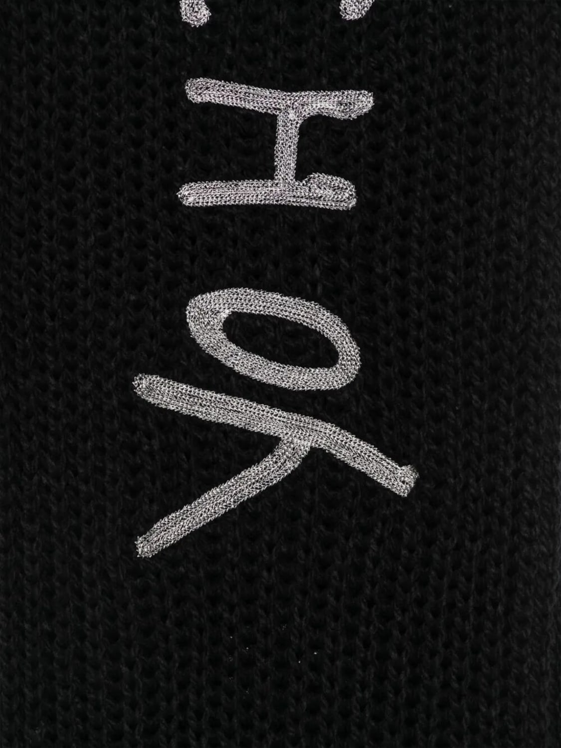 Y-3 SCARF: Scarf men Y-3, Black - Img 2