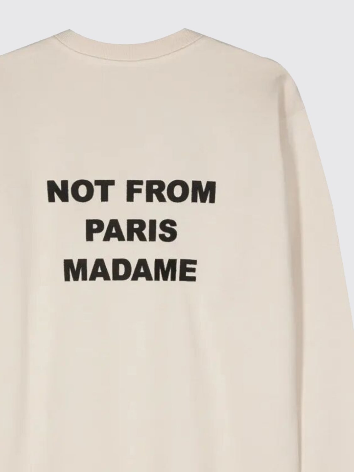 DRÔLE DE MONSIEUR SWEATSHIRT: Sweatshirt herren Drôle De Monsieur, Mastik - Img 3