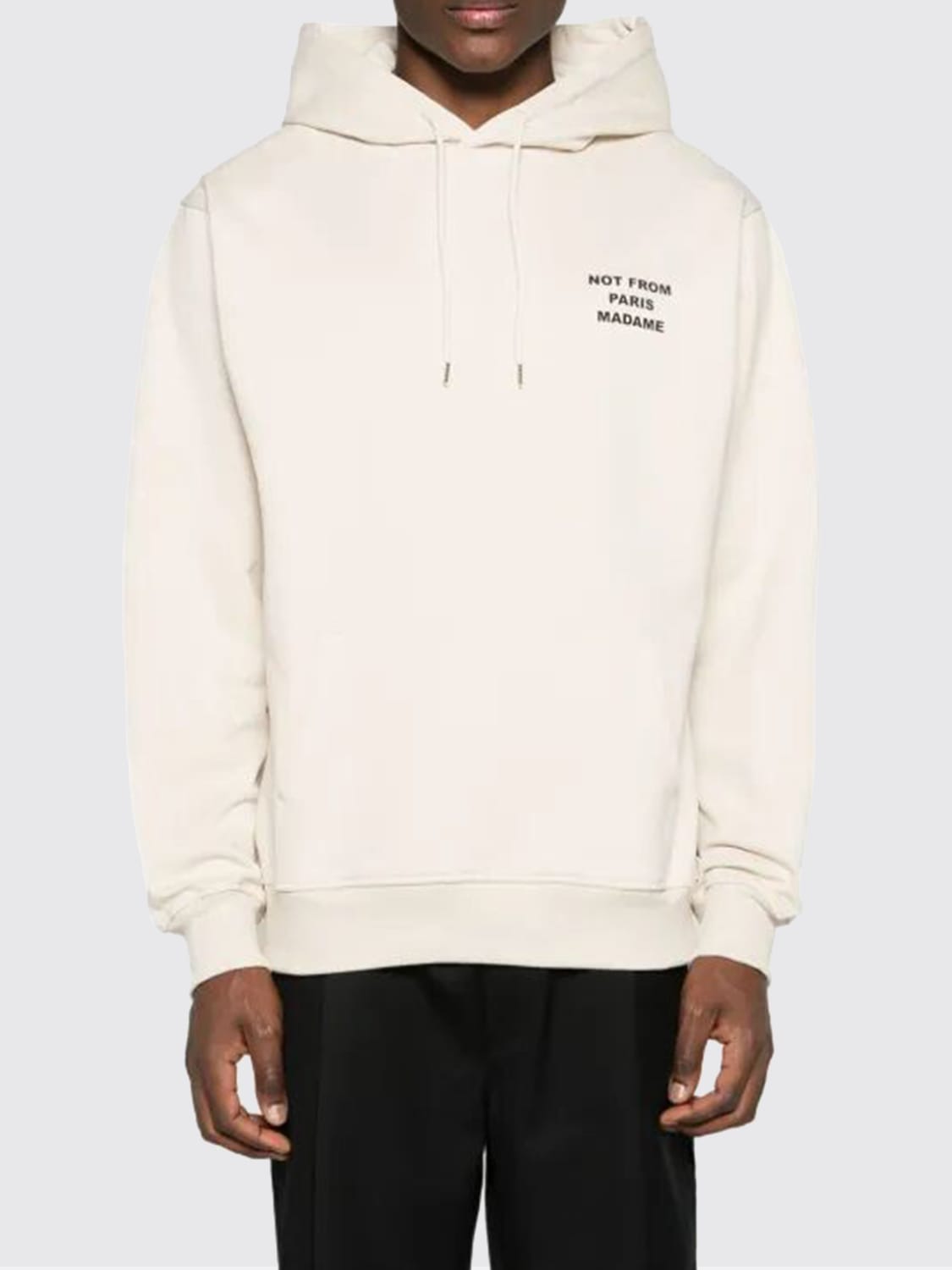 DRÔLE DE MONSIEUR SWEATSHIRT: Sweatshirt men Drôle De Monsieur, Mastic - Img 1