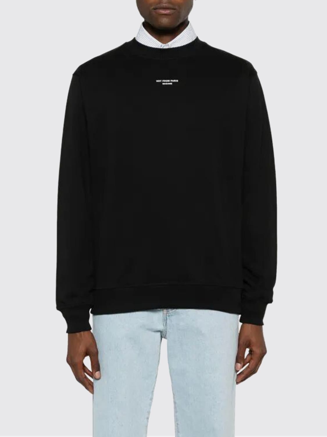 DRÔLE DE MONSIEUR SUDADERA: Sudadera hombre Drôle De Monsieur, Negro - Img 1