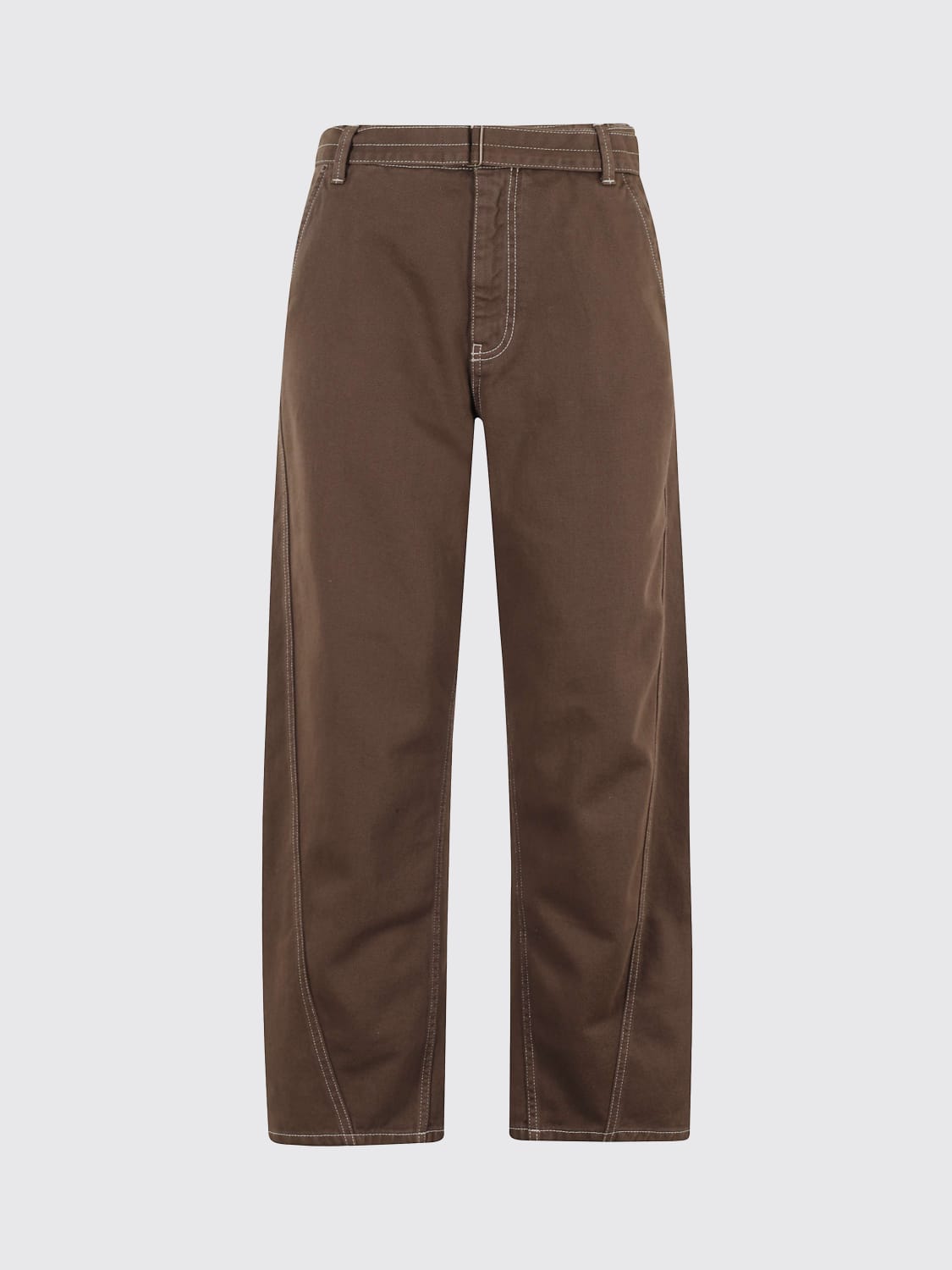 SEMICOUTURE JEANS: Pantalon femme Semicouture, Marron - Img 1