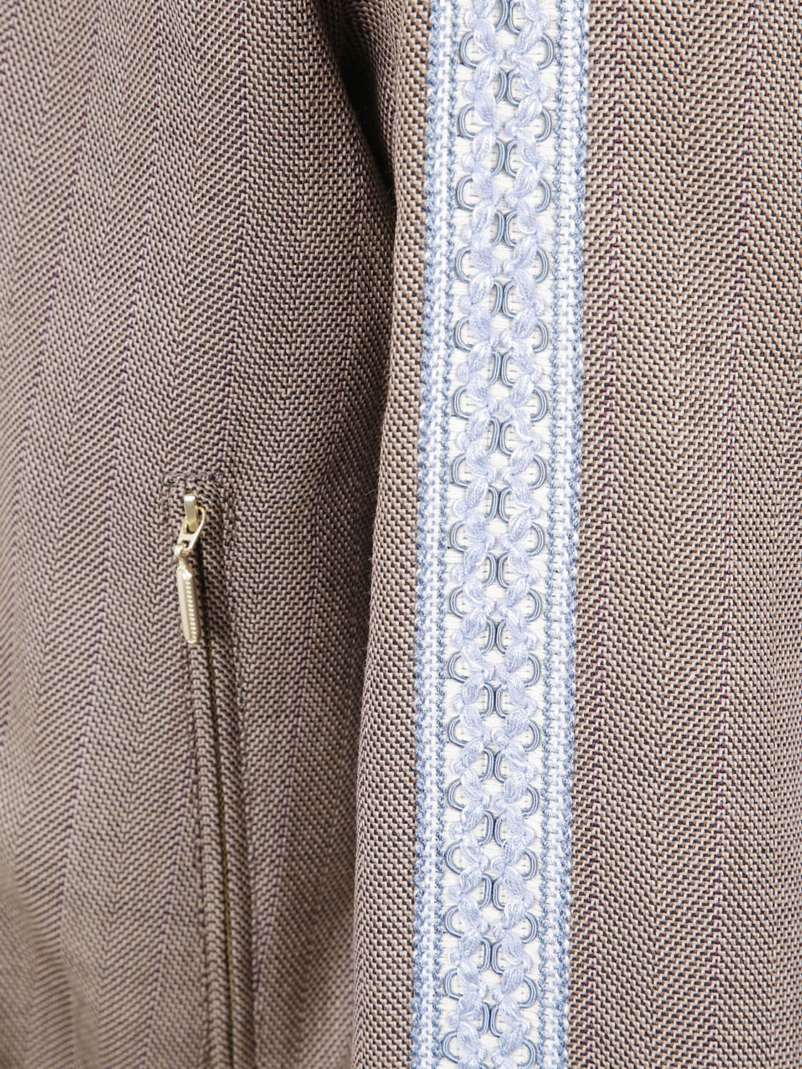 DRÔLE DE MONSIEUR 外套: 外套 男士 Drôle De Monsieur, 棕色 - Img 3