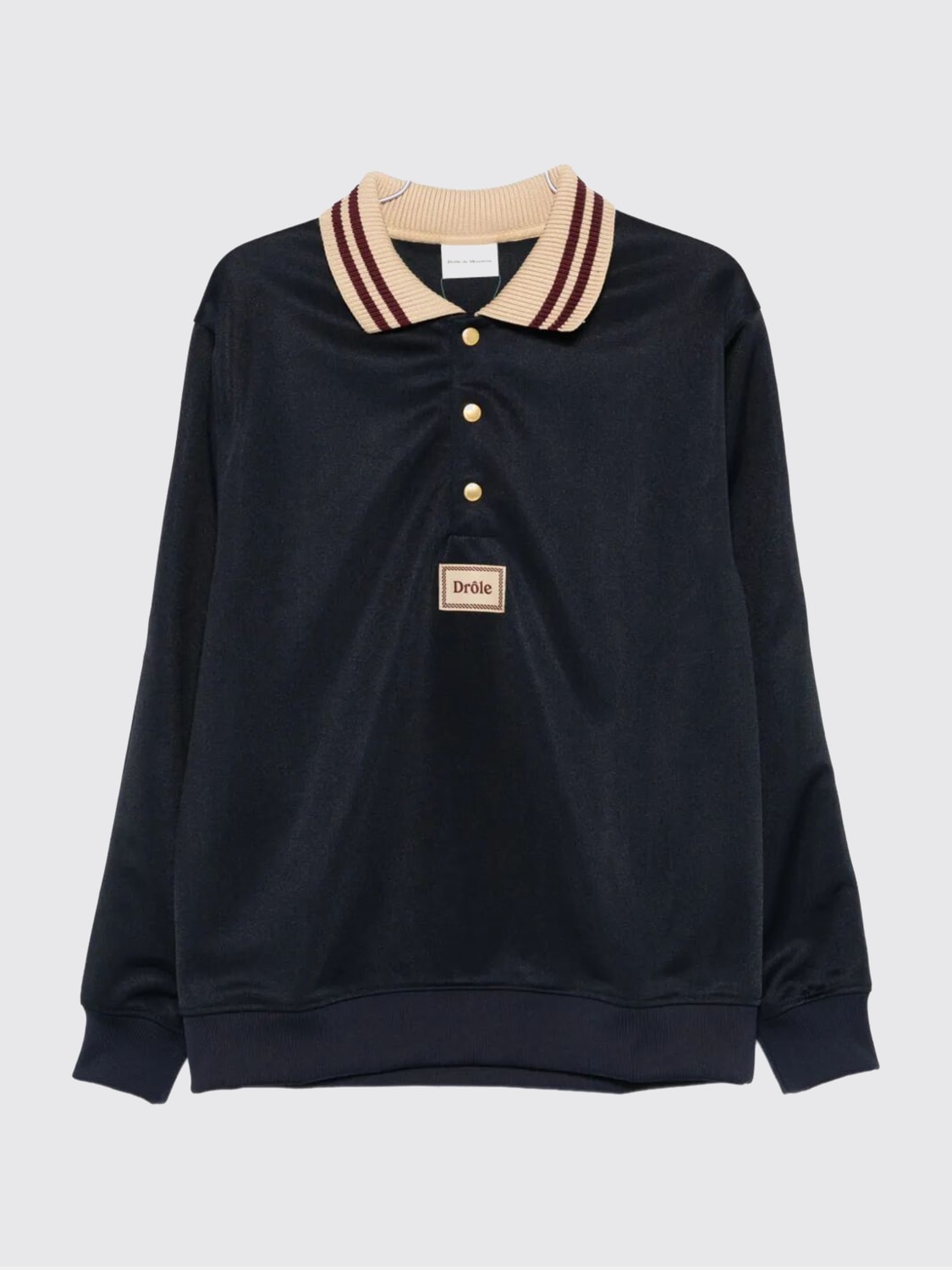 DRÔLE DE MONSIEUR POLO: Polo herren Drôle De Monsieur, Navy - Img 1