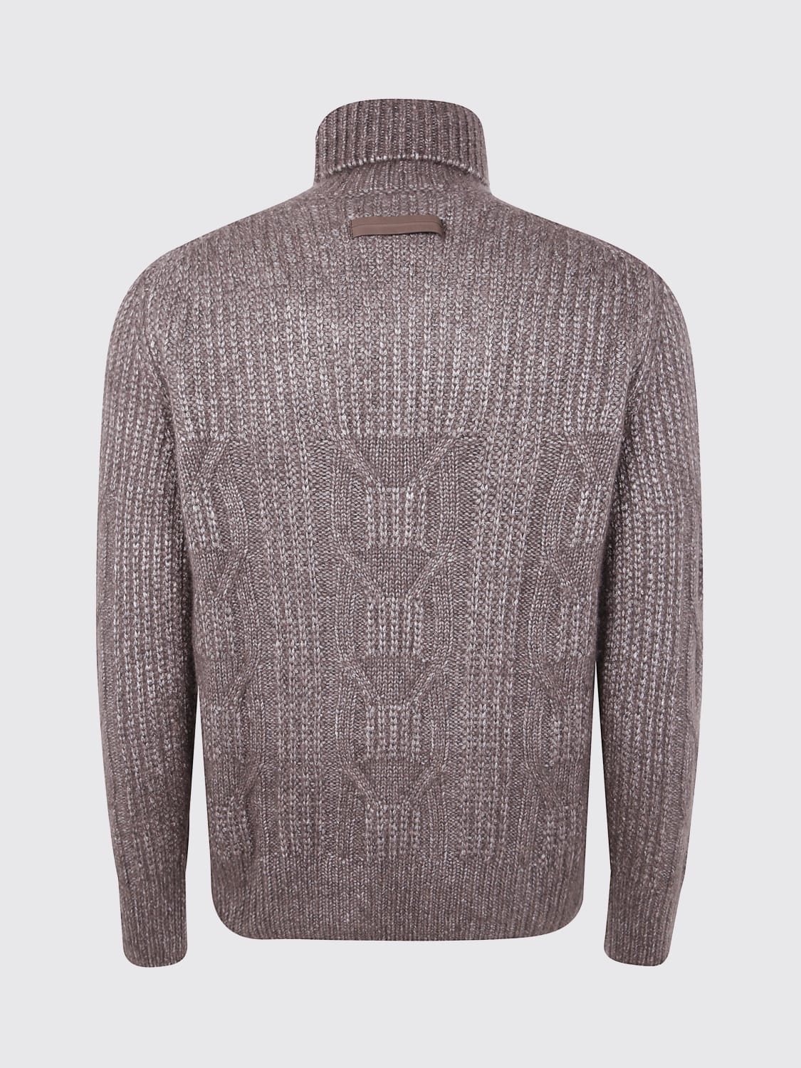 ZEGNA SWEATER: Sweater men Zegna, Brown - Img 2