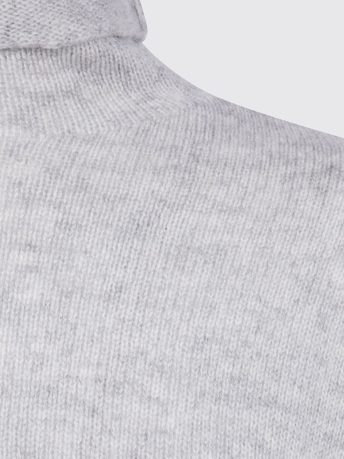 KUJTEN MAGLIA: Maglia a dolcevita in cashmere Kujten, Grigio 1 - Img 3