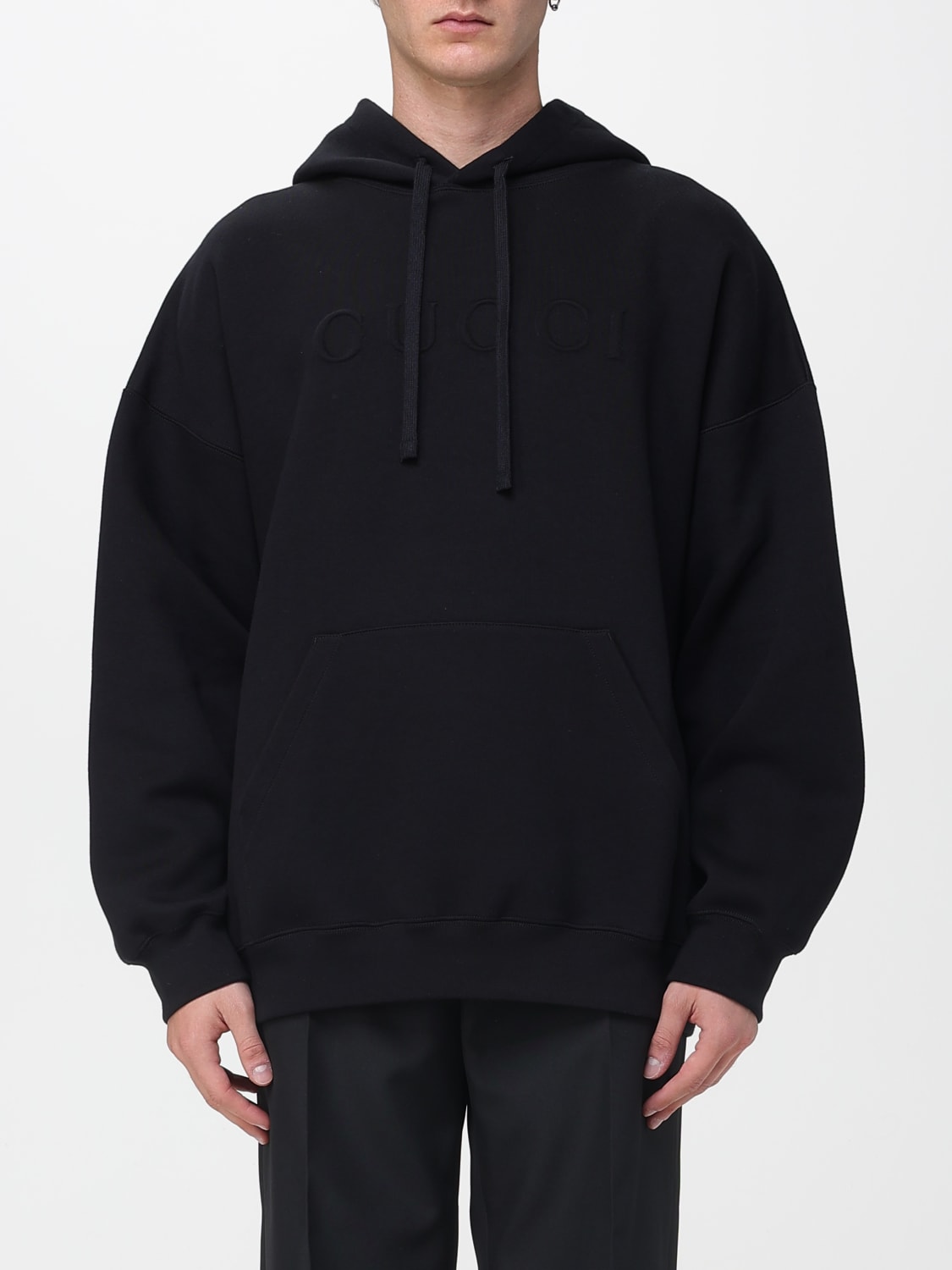 GUCCI SUDADERA: Sudadera hombre Gucci, Negro - Img 1