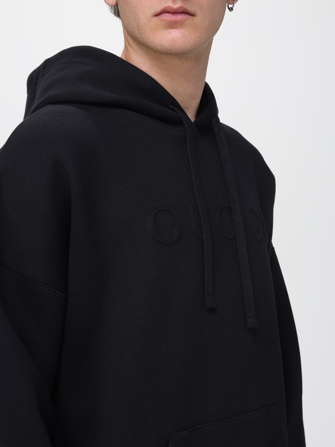 GUCCI SUDADERA: Sudadera hombre Gucci, Negro - Img 5