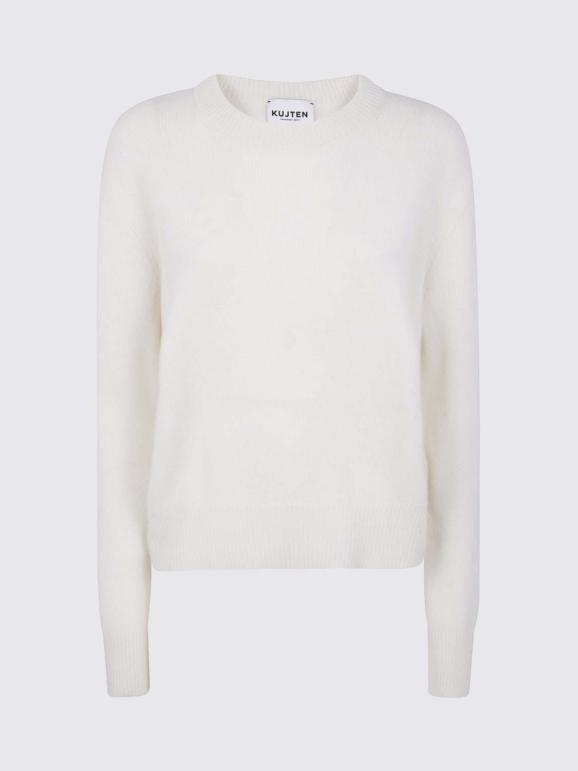 KUJTEN SWEATER: Sweater woman Kujten, White - Img 1