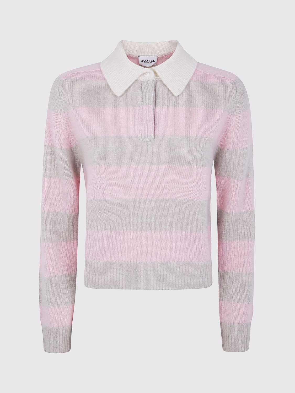 KUJTEN POLO SHIRT: Sweater woman Kujten, Pink - Img 1