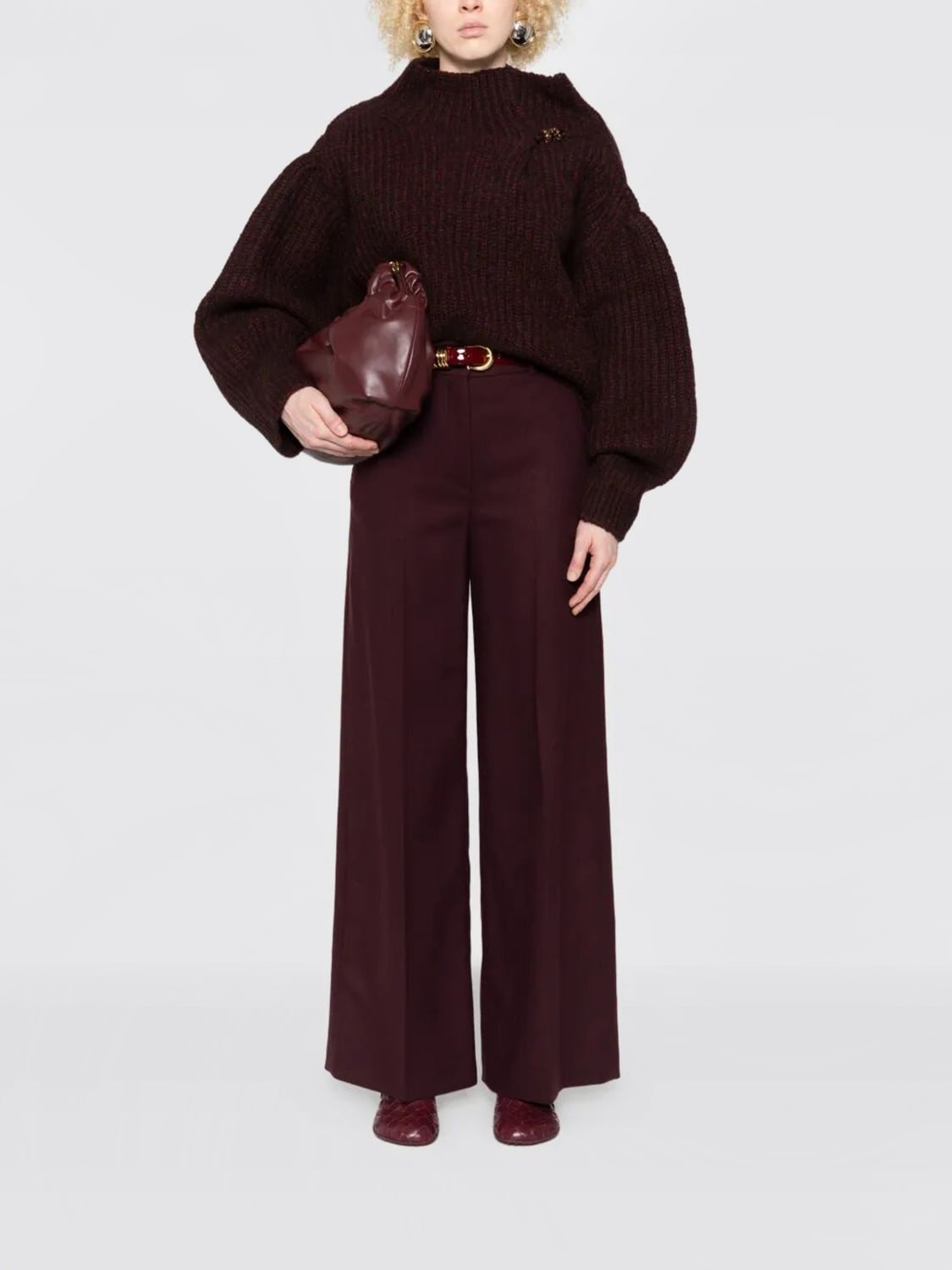 JOSEPH PANTALONES: Pantalones mujer Joseph, Marrón Oscuro - Img 2