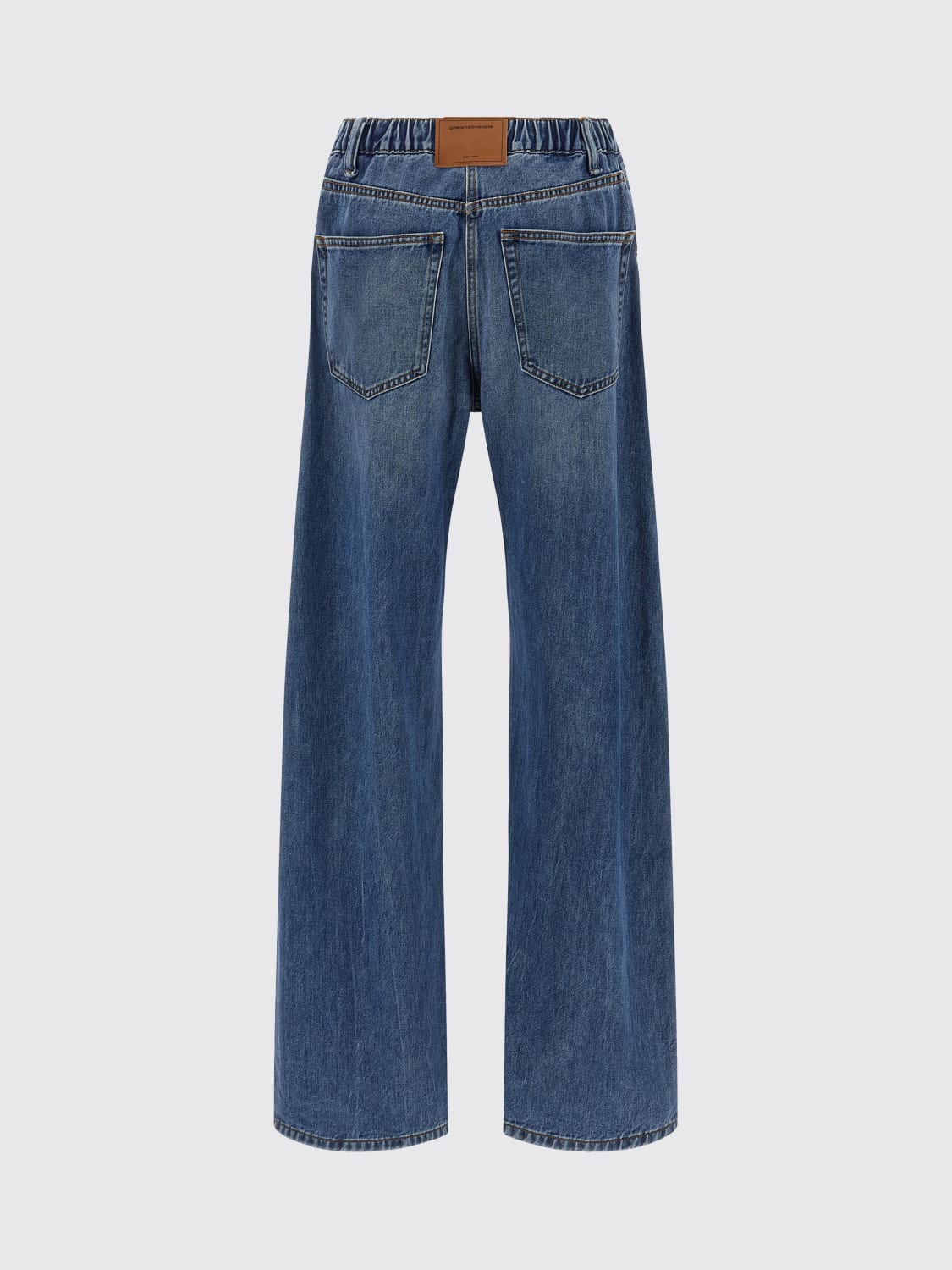 DENIM X ALEXANDER WANG VAQUEROS: Vaqueros mujer Denim X Alexander Wang, Azul Oscuro - Img 2