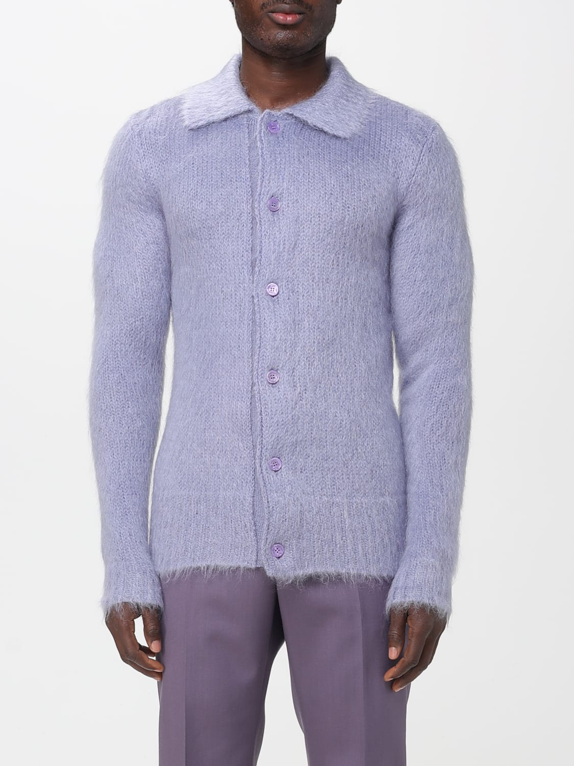 GUCCI SWEATER: Cardigan men Gucci, Blue - Img 1
