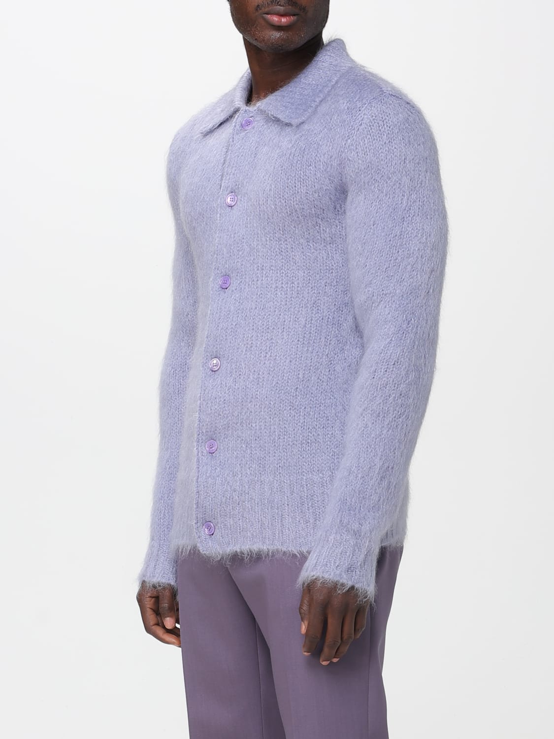 GUCCI SWEATER: Cardigan men Gucci, Blue - Img 4