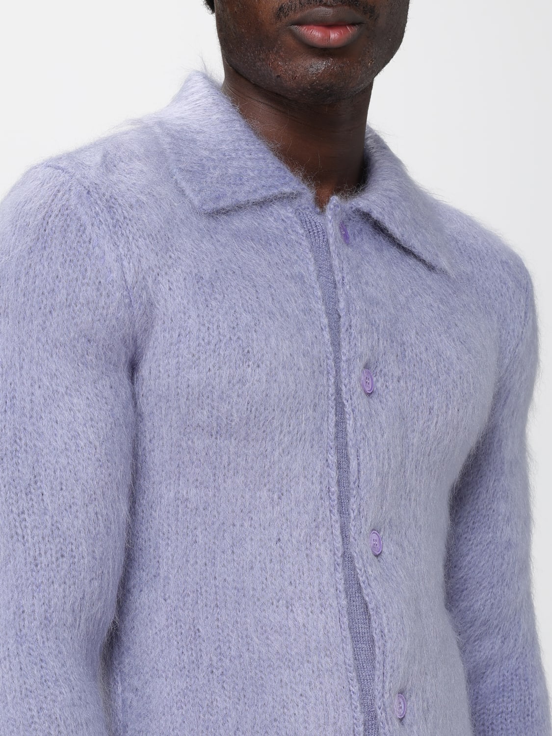 GUCCI SWEATER: Cardigan men Gucci, Blue - Img 5