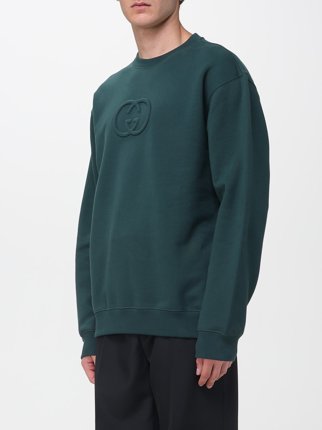 GUCCI SWEATSHIRT: Sweatshirt herren Gucci, Grün - Img 4
