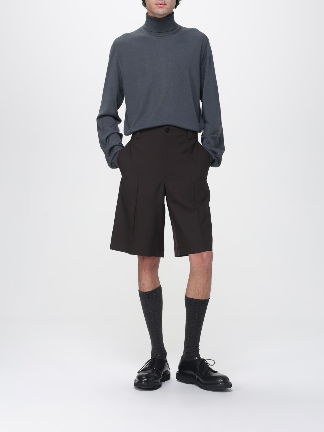 GUCCI SHORTS: Pants men Gucci, Black - Img 2