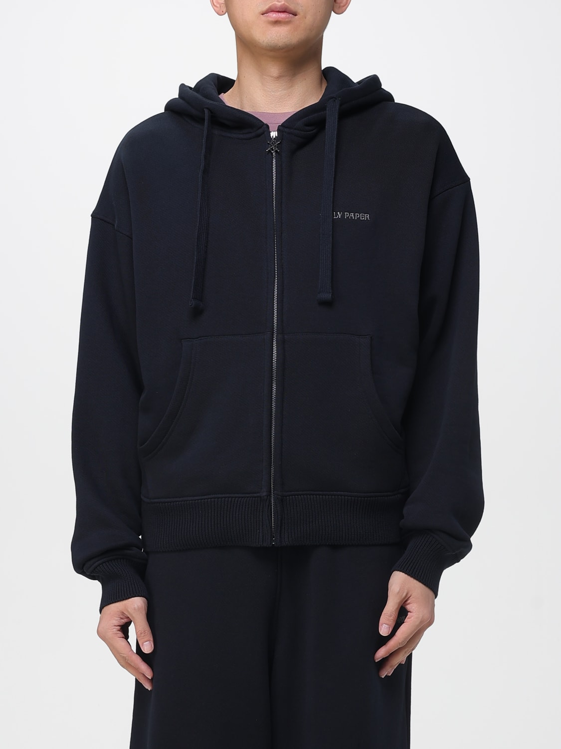 DAILY PAPER SUDADERA: Sudadera hombre Daily Paper, Negro - Img 1