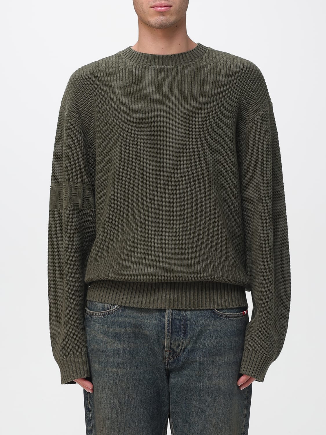 DAILY PAPER PULLOVER: Pullover herren Daily Paper, Grün - Img 1