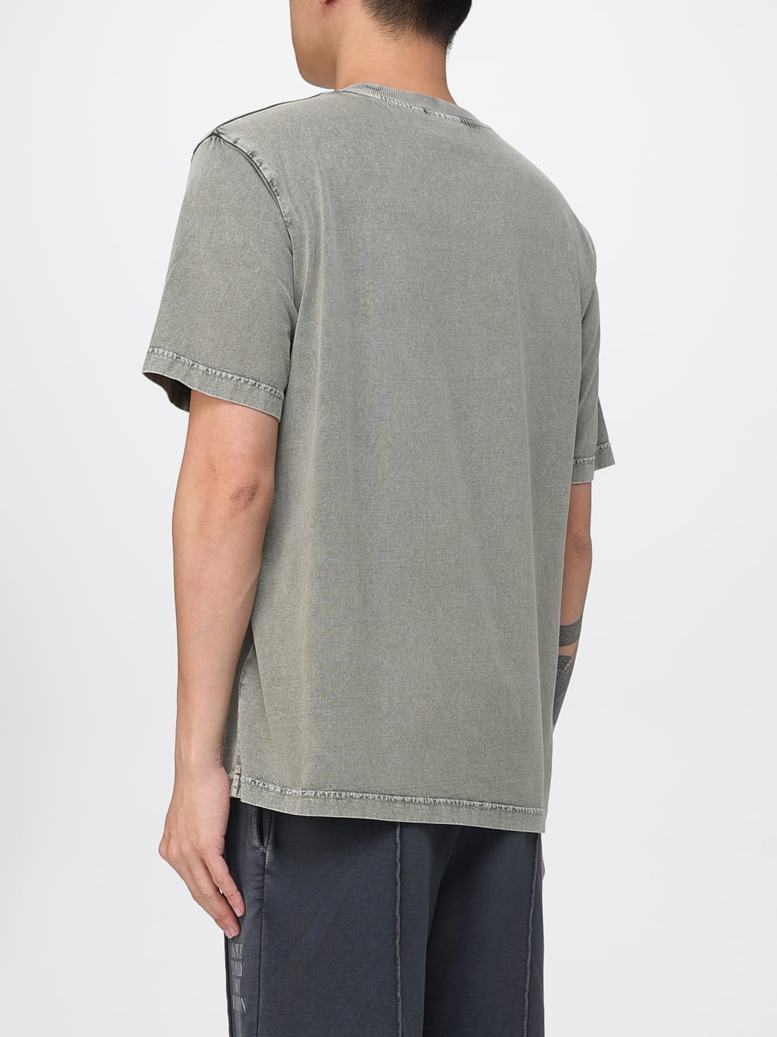 DAILY PAPER T-SHIRT: T-shirt homme Daily Paper, Vert - Img 2