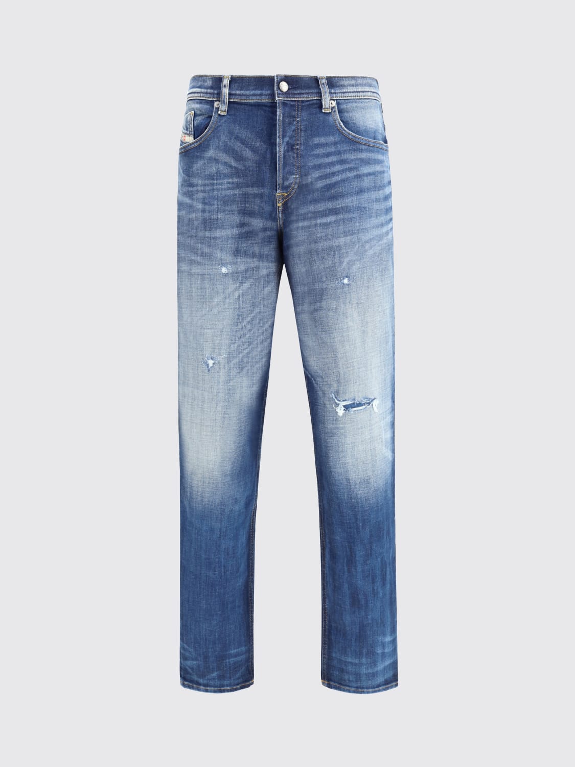 DIESEL JEANS: Jeans men Diesel, Blue - Img 1