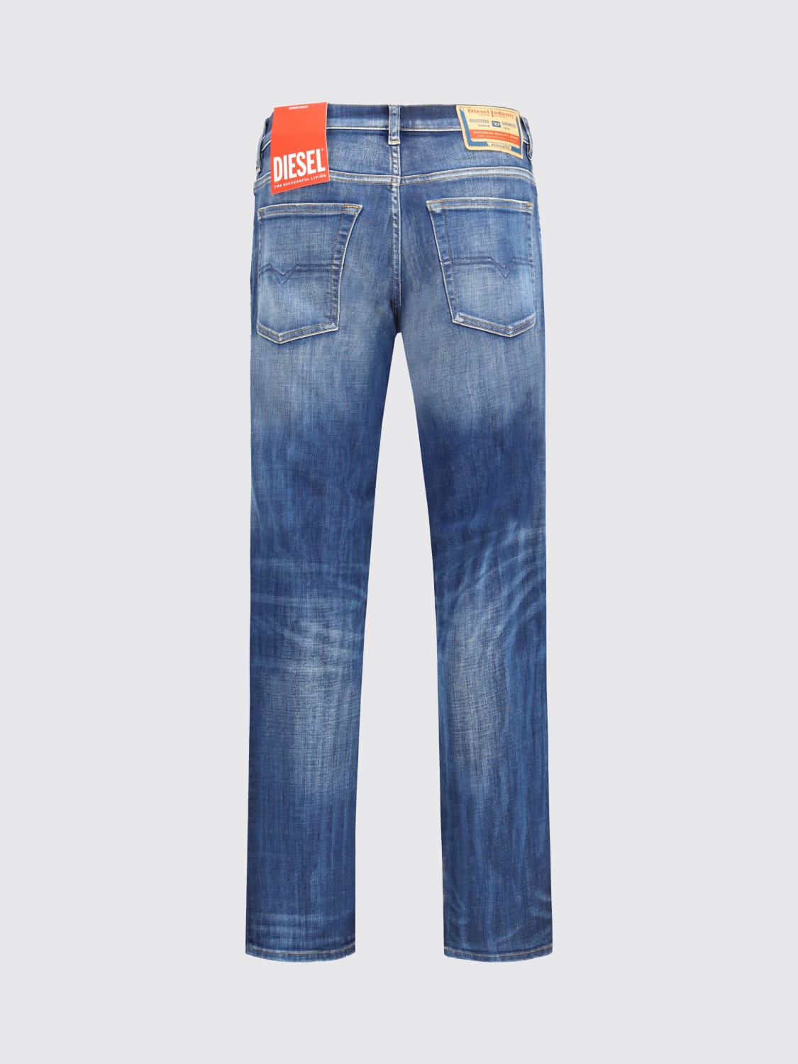 DIESEL JEANS: Jeans men Diesel, Blue - Img 2