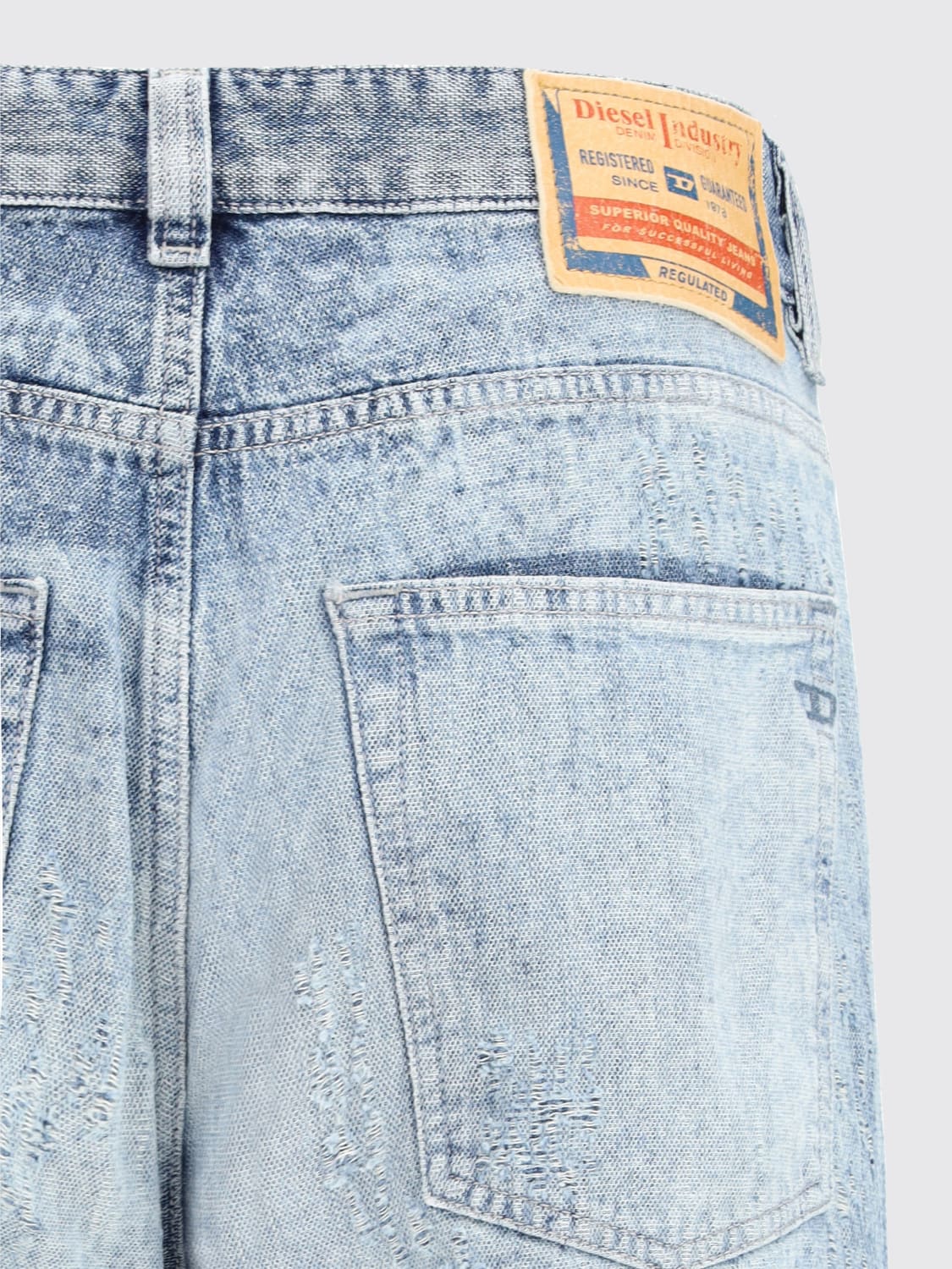 DIESEL JEANS: Jeans men Diesel, Denim - Img 3