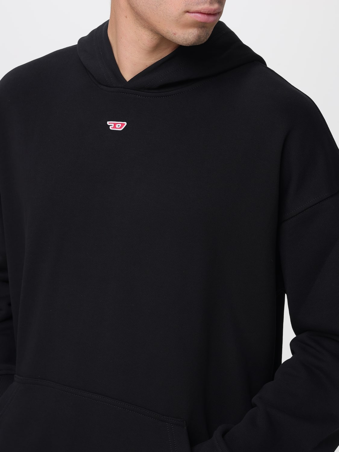 DIESEL SWEATSHIRT: Sweatshirt men Diesel, Black - Img 3