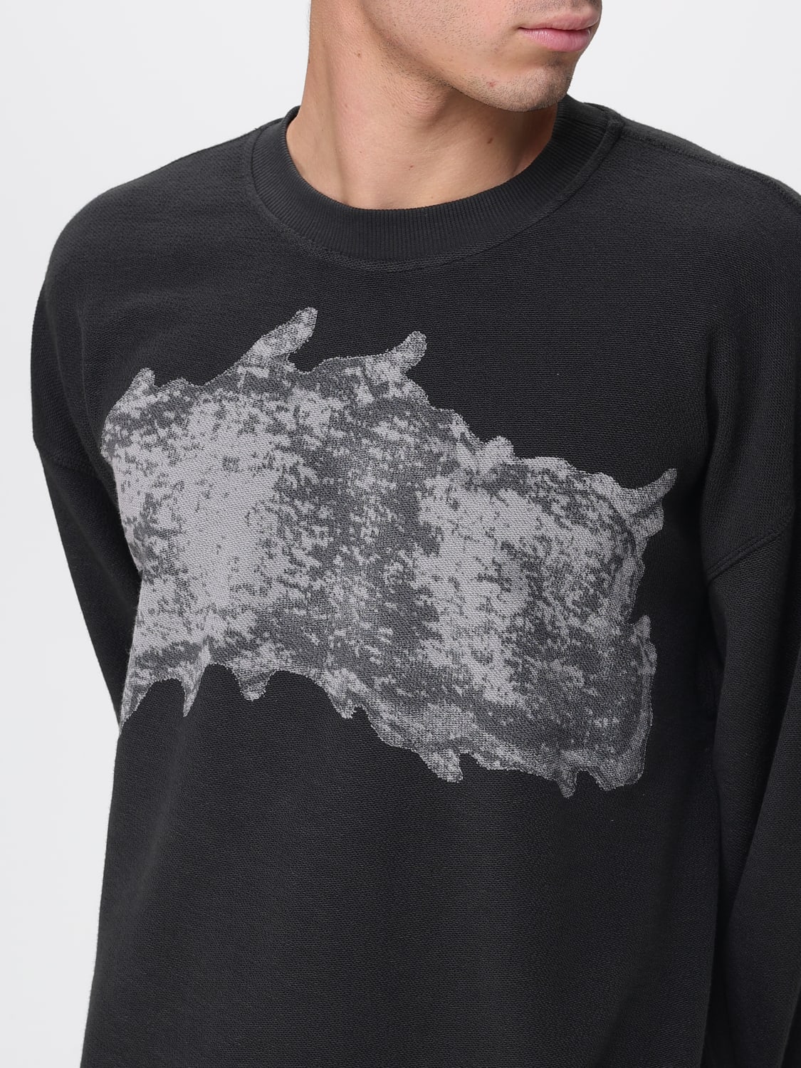 DIESEL SWEATSHIRT: Sweatshirt herren Diesel, Charcoal - Img 3