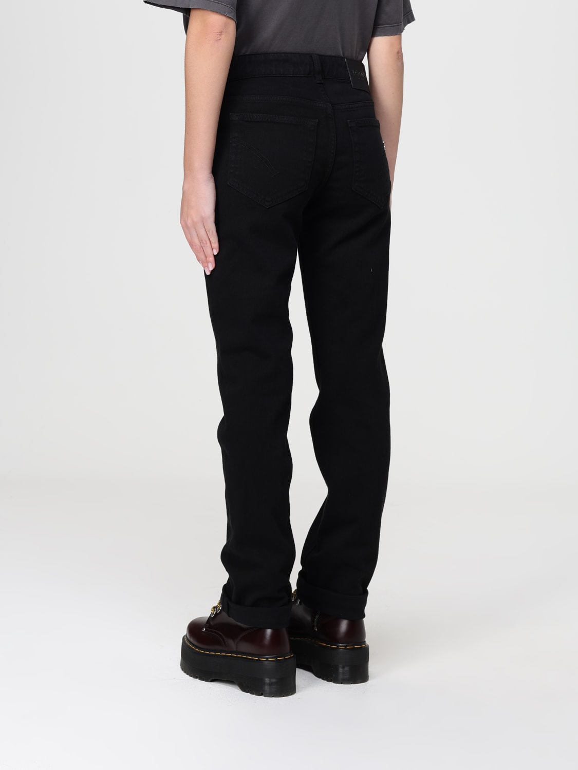 DONDUP JEANS: Hose damen Dondup, Schwarz - Img 2
